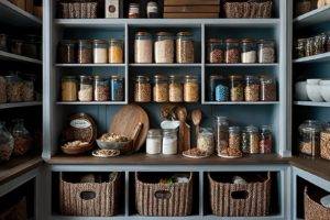 How to organise your walk-in pantry