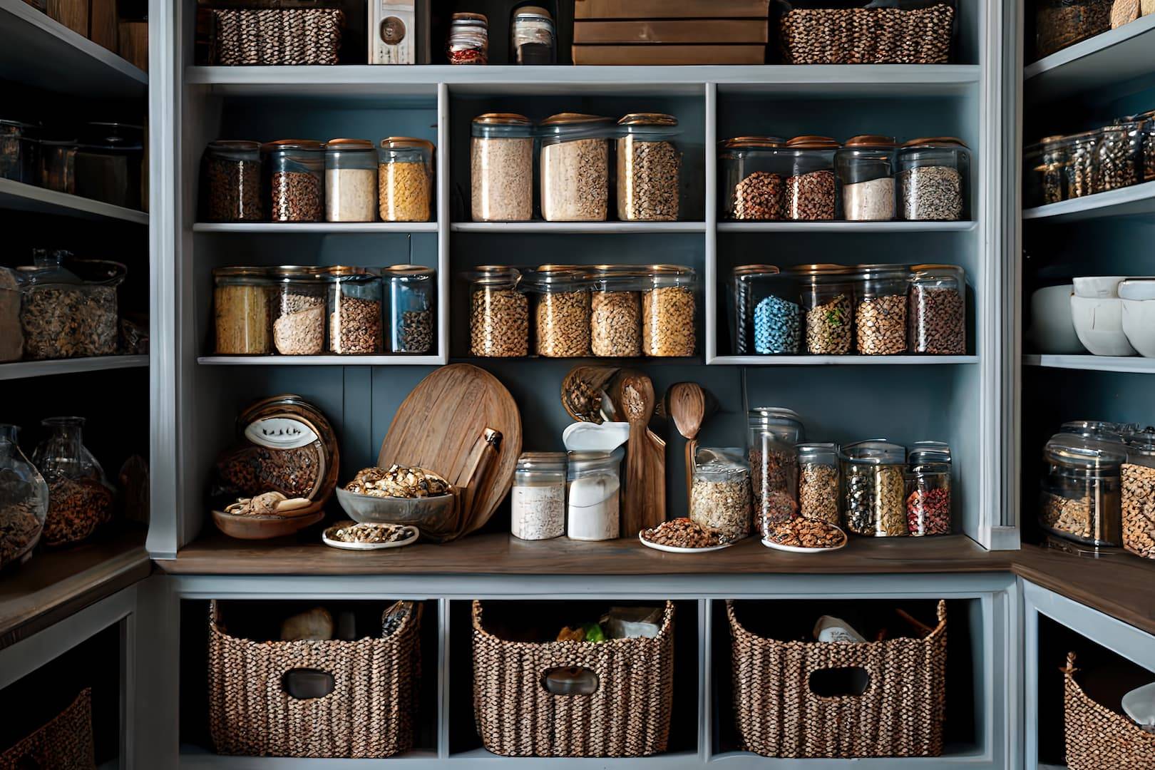 How to organise your walk-in pantry